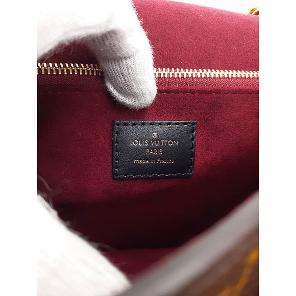 Louis Vuitton Monogram Passy Chain Shoulder Bag Bordeaux - Picture 4 of 9